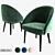 Eva Chair: Modern Elegance for Your Space 3D model small image 1