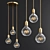 Royal Edison Trio Pendant 3D model small image 2