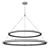 Elegant Perforated LED Chandelier 3D model small image 2