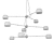 Sculptural Elegance: Tri Boi Chandelier 3D model small image 2