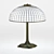 Elegant Tiffani Table Lamp 3D model small image 2