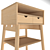Elevate your workspace with the Ikea KNOTTEN Standing Desk 3D model small image 4