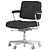 Alefjall Ergonomic Office Chair 3D model small image 3