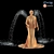 Magical Angel Fountain - Stunning Water Feature 3D model small image 1