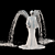 Magical Angel Fountain - Stunning Water Feature 3D model small image 5