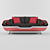 Sleek Camaro Sofa: Stylish and Versatile 3D model small image 1
