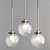 Elegant Glass Pendant Light 3D model small image 3