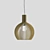 Sleek Octo Pendant Lamp 3D model small image 3