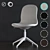Ikea LANGFJALL Chair: Versatile Design with Multiple Color Options 3D model small image 6