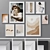 Dynamic Frames Collection - 4 Colors | 50x70, 30x40, A4 3D model small image 1