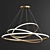 Elegant Ring Chandelier: ARO Cluster 3D model small image 1