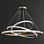 Elegant Ring Chandelier: ARO Cluster 3D model small image 2