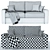 Kenay Home Lane Sofa: Stylish and Comfortable 3D model small image 4