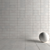 Suite Bianco Concrete Wall Tiles: 6 HD Textures 3D model small image 4