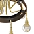 Industrial Loft Pendant: 2ft Diameter, 38" Length 3D model small image 3