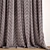 Elegant Decorative Curtain 3D model small image 2