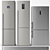 Electrolux Refrigerator Set: Stay Cool with Style 3D model small image 1