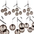 Elegant Sedona Chandelier 3D model small image 1