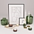 Chic H&M Home Décor Set 3D model small image 3