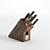 WMF Spitzenklasse Plus Knife Set 3D model small image 1