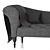 Modern Ali Chaise Lounge 3D model small image 3