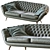 Buranto Sofa: 250x102x86 H 3D model small image 2