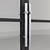 Sleek Aluminum Door 4: Vray & Corona 3D model small image 5