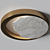 Ginger & Jagger Eclipse Marble Ceiling Lamp 3D model small image 1