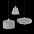 Modern Concrete Lamps 3D model small image 2