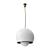 1960s Italian Suspension Light 3D model small image 1