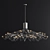 Elegant Bezhko Ballet Chandelier 3D model small image 2