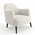Flexform Dragonfly & Lysandre Armchairs: Contemporary Elegance by Roberto Lazzeroni 3D model small image 9