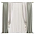 Versatile Curtain Design 3D model small image 1