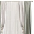 Versatile Curtain Design 3D model small image 3