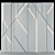 3D Decorative Wall Panel - Modernize Your Space 3D model small image 3