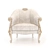 Title: Handcrafted Madeline Armchair by Romano Home 3D model small image 2