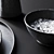 Elegant Black Heracleum Tableware 3D model small image 2