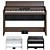 Korg G1 Air: Advanced Digital Piano 3D model small image 1