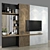 Sleek TV Stand | Elegant Storage 3D model small image 2