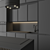 Modern Kitchen Design 3D model small image 4