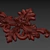 Elegant Russian Ornament: Handcrafted Beauty 3D model small image 1