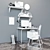 "Bauhaus" Work Table - Sleek and Functional 3D model small image 5