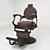 Vintage Barber Chair: Classic Charm 3D model small image 2