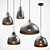 Elegant Pendant Lights Set by Arte Lamp 3D model small image 1