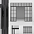 Sleek Aluminium Door - Vray & Corona 3D model small image 1