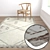 Luxury Carpet Set: High-Quality Textures 3D model small image 5