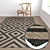 Luxury Carpets Set | High-Quality Textures 3D model small image 5