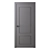 Elegant Lamira 2 Interior Door 3D model small image 1