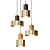 Elegant Pendant Lights Collection by Lampatron 3D model small image 1