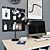 ARKELSTORP Writing Desk, Black - Stylish and Functional Workspace Solution 3D model small image 2